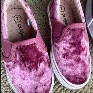Velvet Sneakers Toddler sz7
